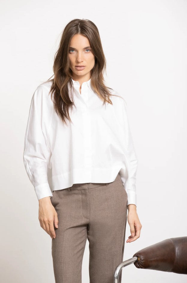 Blouses lange mouw wit Gigue