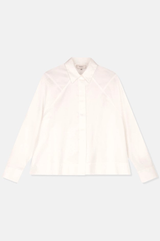 Blouses lange mouw wit Gigue