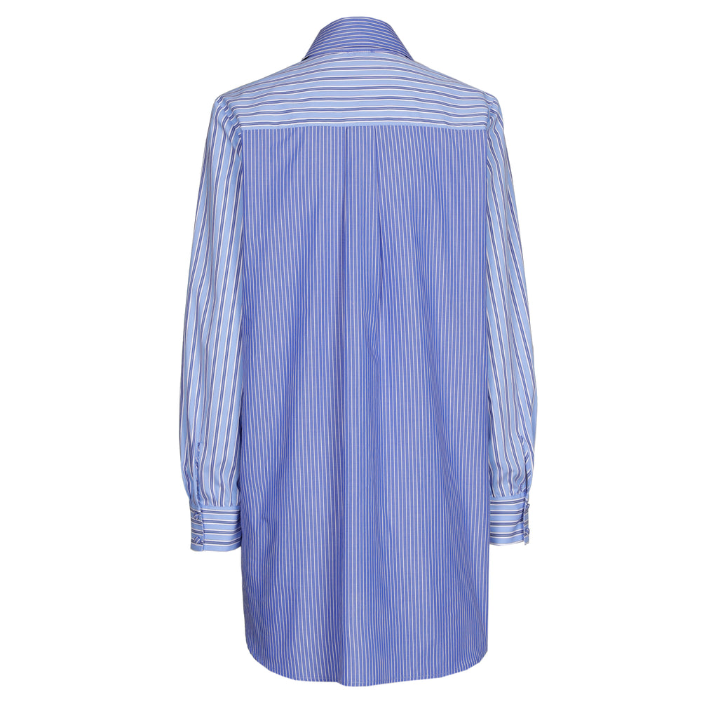 Blouses lange mouw blauw Caroline Biss