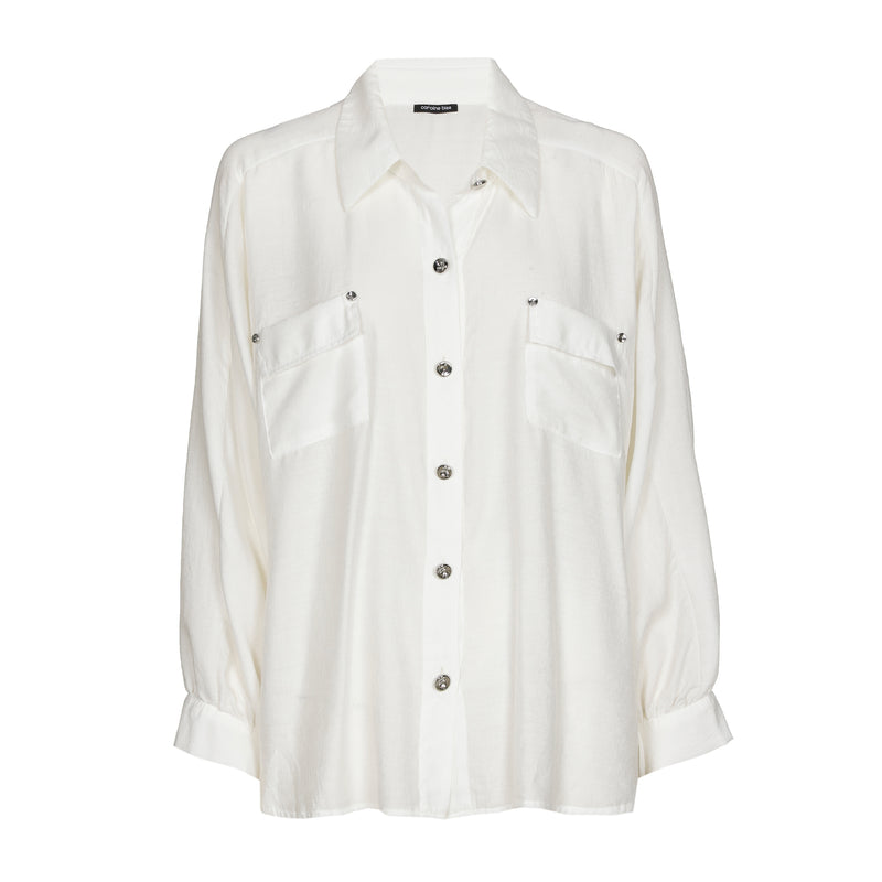 Blouses lange mouw beige Caroline Biss