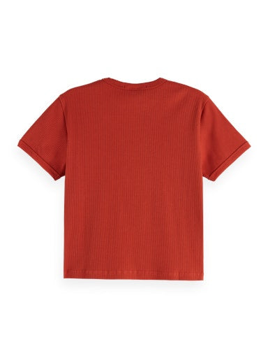 T-shirts korte mouw rood Scotch & Soda