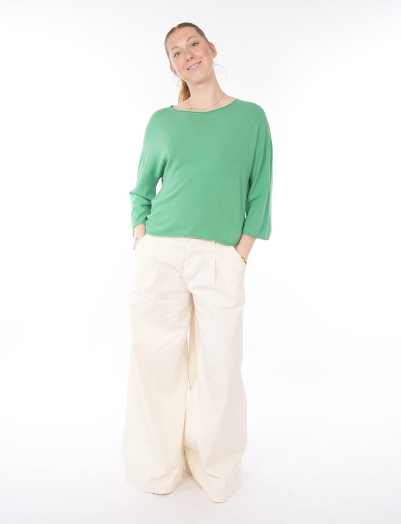 Pulls groen BLACK ROSE