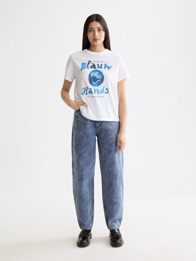 T-shirts korte mouw wit Scotch & Soda