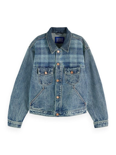 Jeansjassen blauw Scotch & Soda