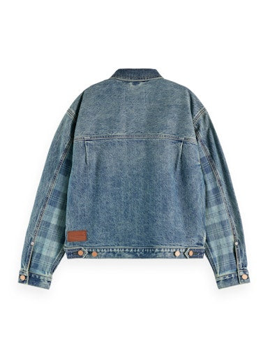Jeansjassen blauw Scotch & Soda