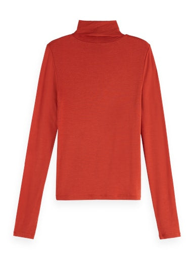 T-shirts lange mouw rood Scotch & Soda