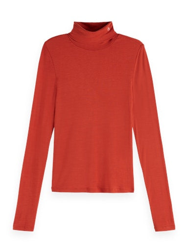 T-shirts lange mouw rood Scotch & Soda