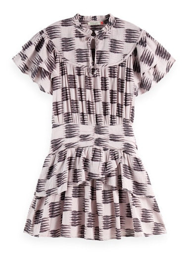 Jurken korte mouw multicolor Scotch & Soda