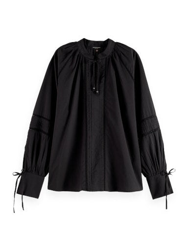 Blouses lange mouw zwart Scotch & Soda