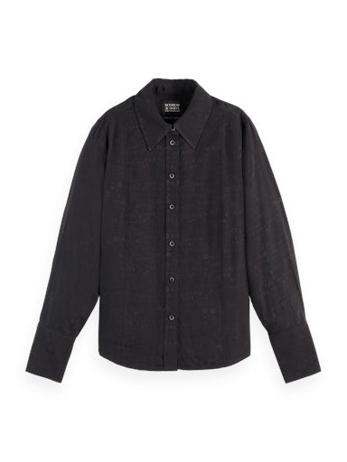 Blouses lange mouw grijs Scotch & Soda