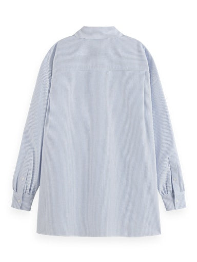 Blouses lange mouw blauw Scotch & Soda