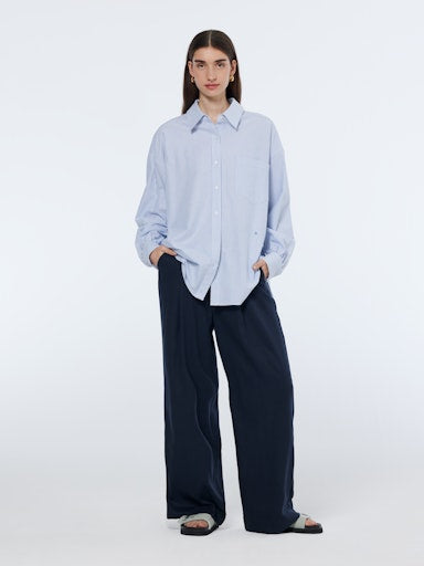 Blouses lange mouw blauw Scotch & Soda