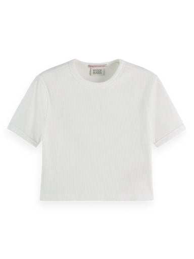 T-shirts korte mouw wit Scotch & Soda