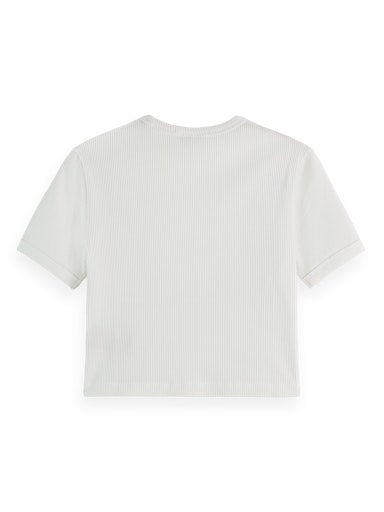 T-shirts korte mouw wit Scotch & Soda