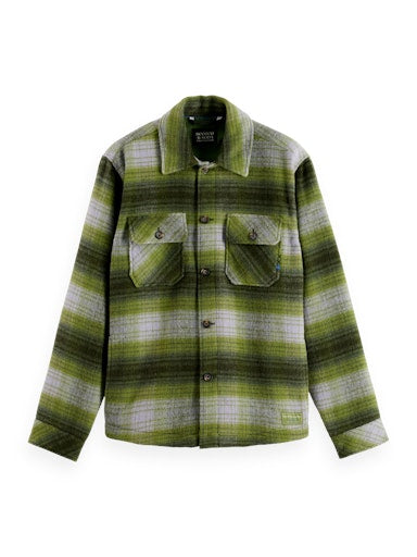 Hemden lange mouw groen Scotch & Soda