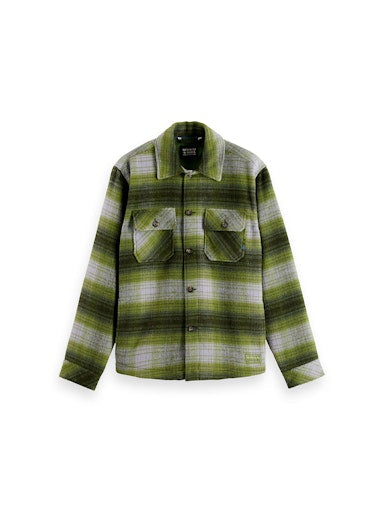 Hemden lange mouw groen Scotch & Soda