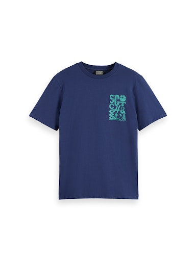 T-shirts korte mouw blauw Scotch & Soda