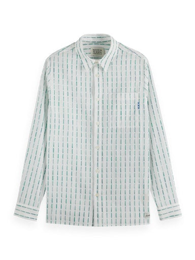 Hemden lange mouw wit Scotch & Soda