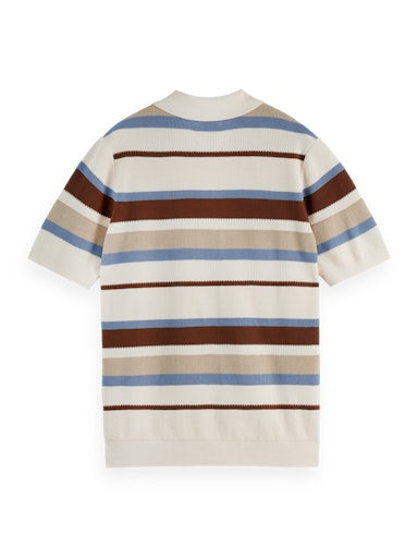 Polo's korte mouw beige Scotch & Soda