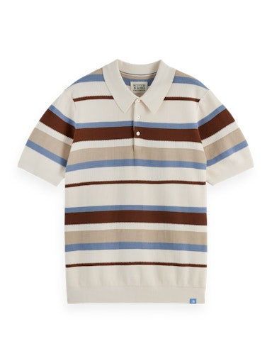 Polo's korte mouw beige Scotch & Soda