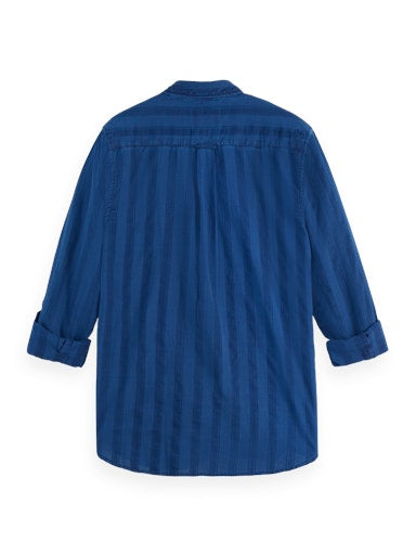 Hemden lange mouw blauw Scotch & Soda
