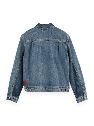 Jeansjassen blauw Scotch & Soda