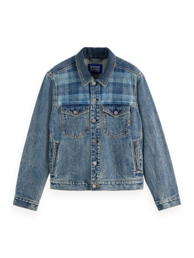 Jeansjassen blauw Scotch & Soda