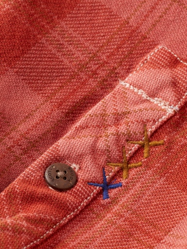 Jeansjassen rood Scotch & Soda