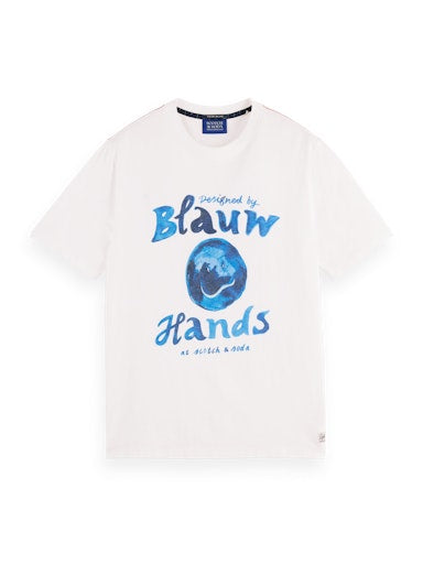 T-shirts korte mouw wit Scotch & Soda