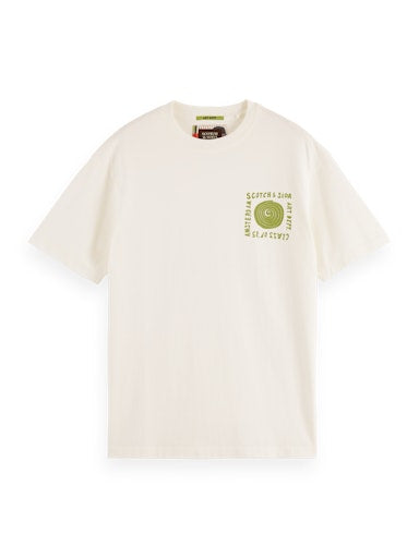 T-shirts korte mouw wit Scotch & Soda
