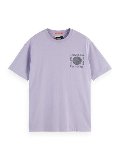 T-shirts korte mouw paars Scotch & Soda