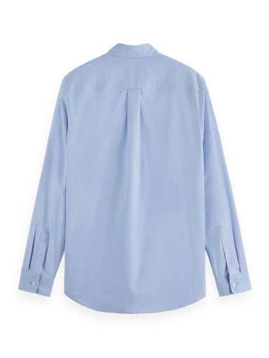 Hemden lange mouw blauw Scotch & Soda