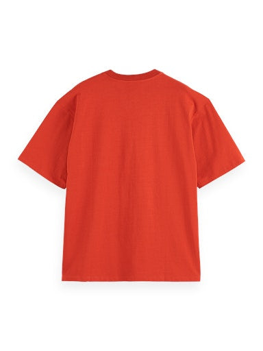 T-shirts korte mouw rood Scotch & Soda