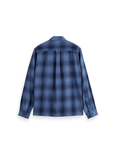 Hemden lange mouw blauw Scotch & Soda