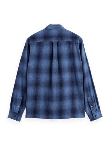 Hemden lange mouw blauw Scotch & Soda