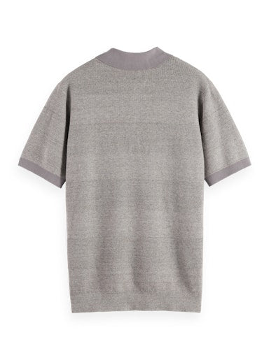 Polo's korte mouw grijs Scotch & Soda