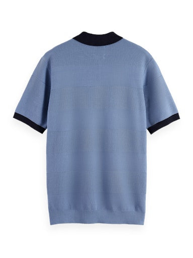 Polo's korte mouw blauw Scotch & Soda