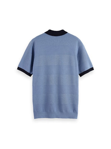 Polo's korte mouw blauw Scotch & Soda