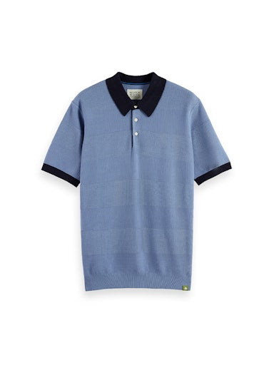 Polo's korte mouw blauw Scotch & Soda