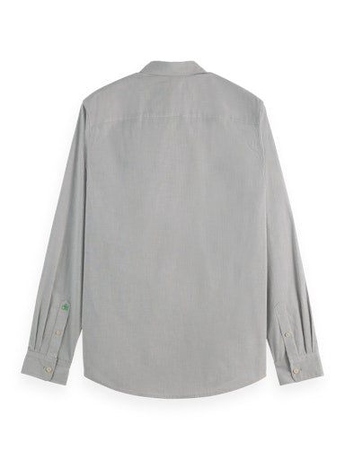 Hemden lange mouw grijs Scotch & Soda