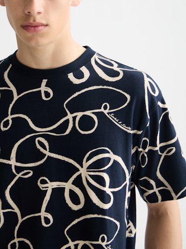 T-shirts korte mouw blauw Scotch & Soda