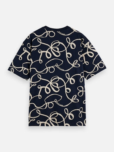 T-shirts korte mouw blauw Scotch & Soda