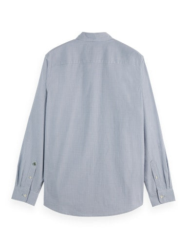 Hemden lange mouw blauw Scotch & Soda