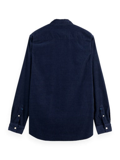 Hemden lange mouw blauw Scotch & Soda