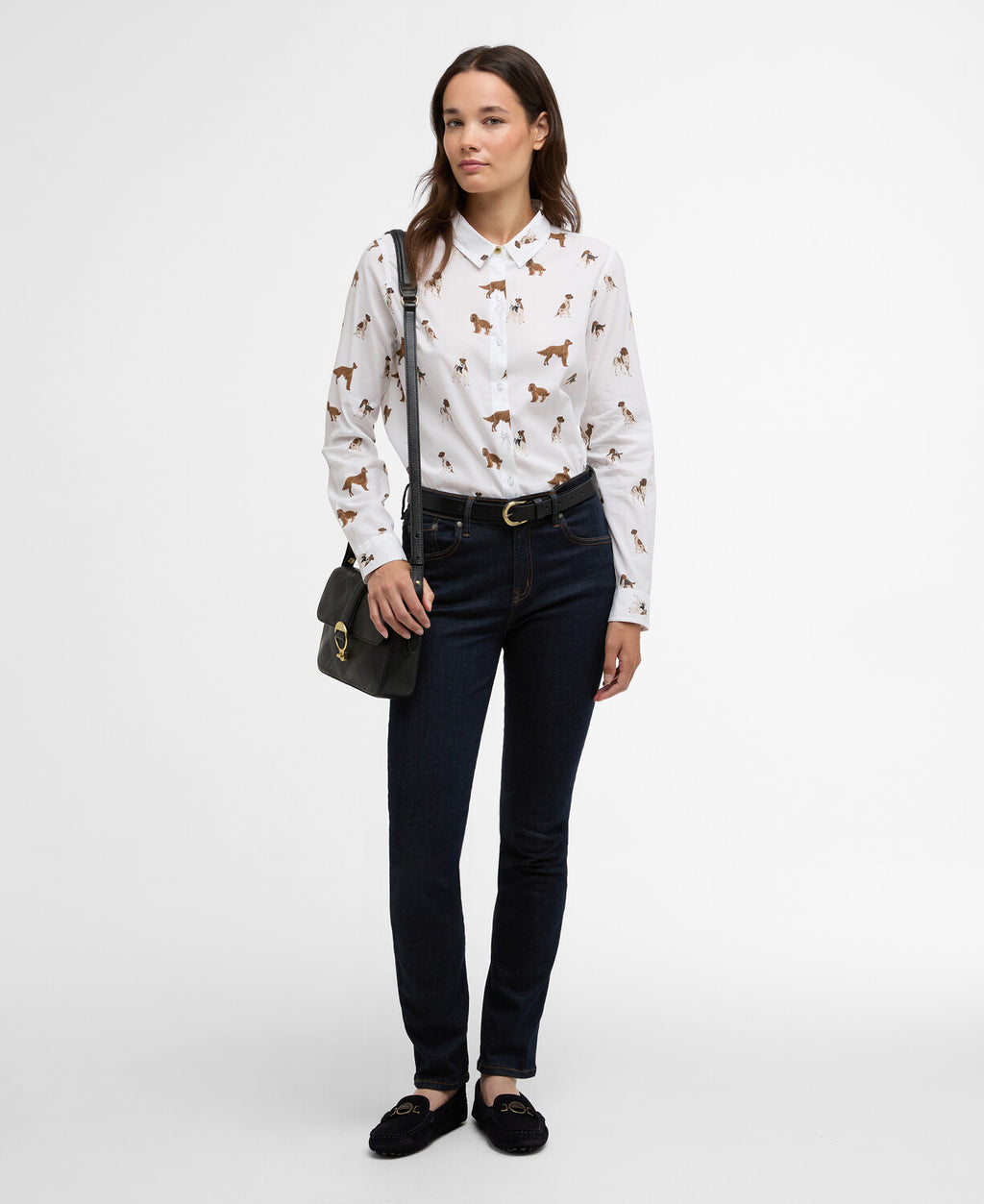 Blouses lange mouw multicolor Barbour