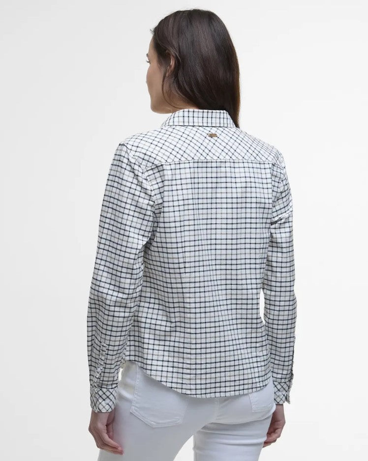 Blouses lange mouw navy Barbour