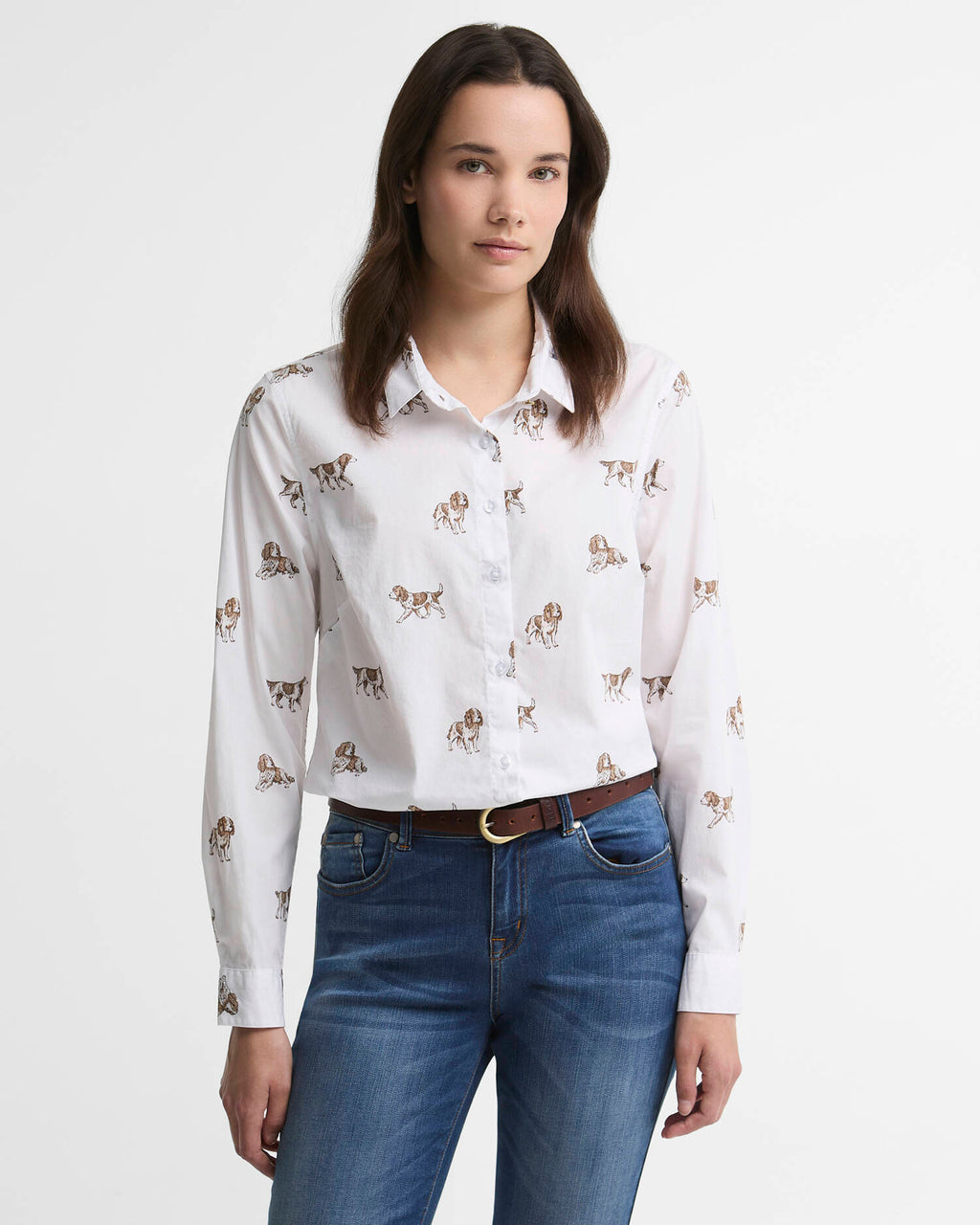 Blouses lange mouw multicolor Barbour