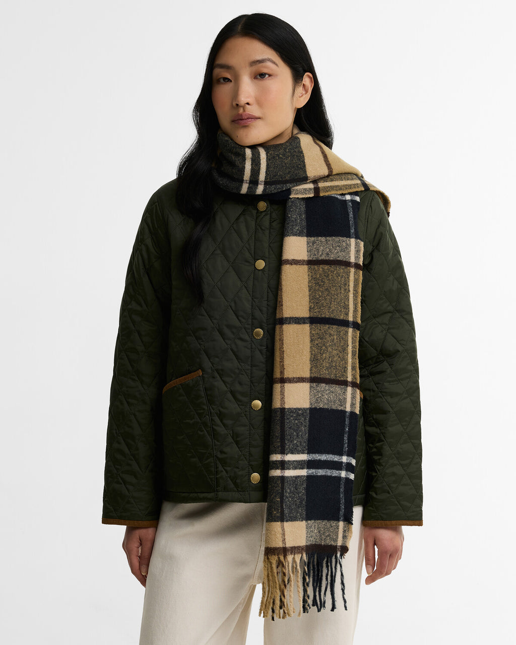 Sjaals multicolor Barbour