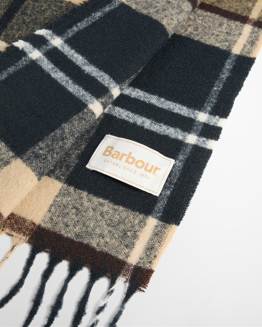Sjaals multicolor Barbour
