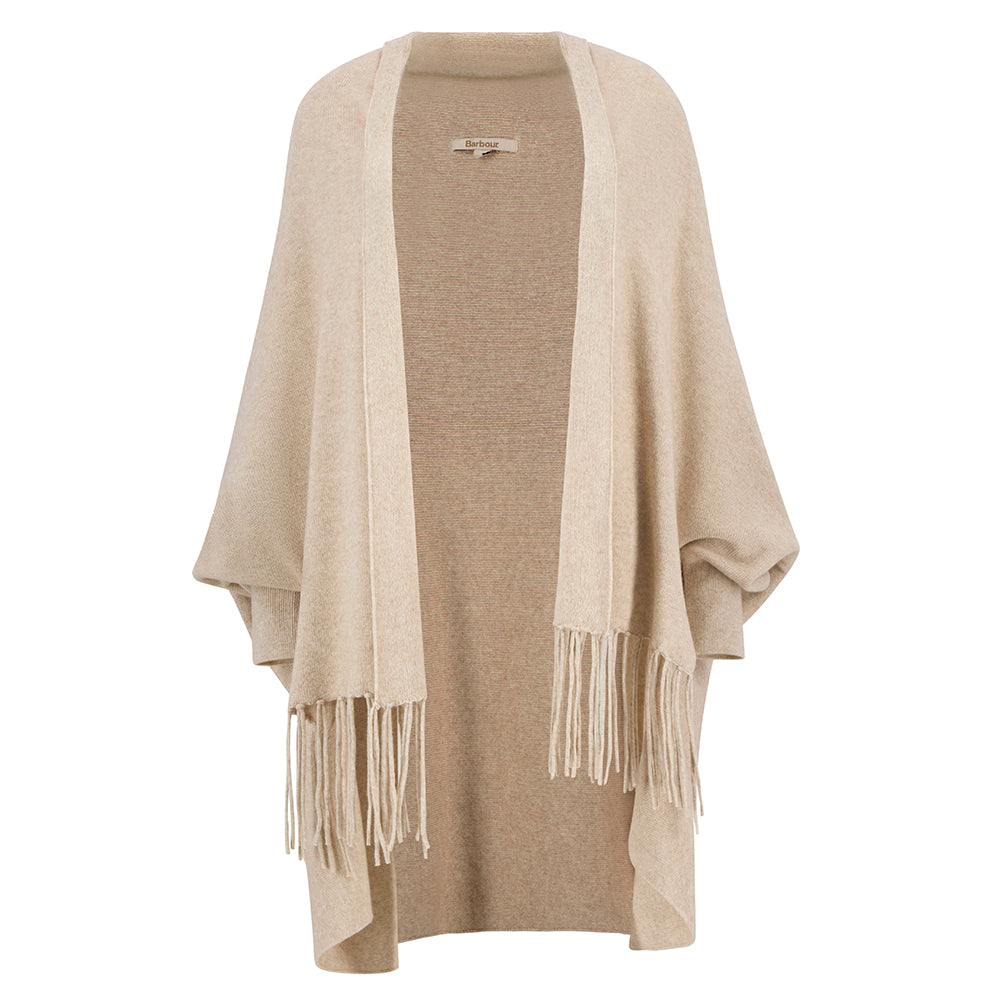 Poncho's beige Barbour